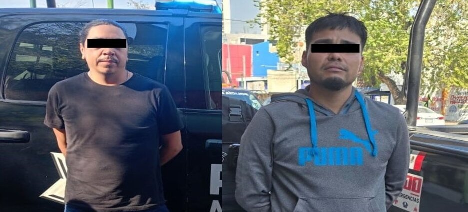 Detienen a dos hombres en motocicletas robadas en Monterrey