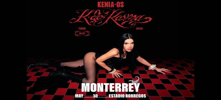 Kenia Os regresa a Monterrey, fechas y preventa