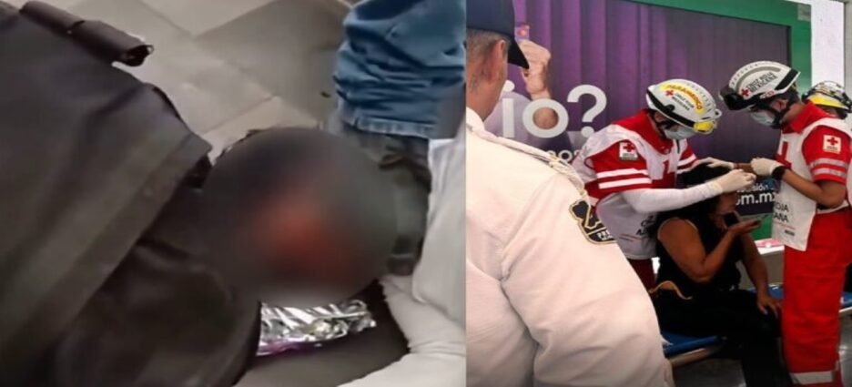 Mujer resulta herida tras ser empujada contra un tren del Metro de Monterrey; detienen al presunto agresor